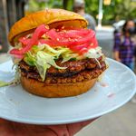 The Papi Kahn Burger ($15 for a double)
